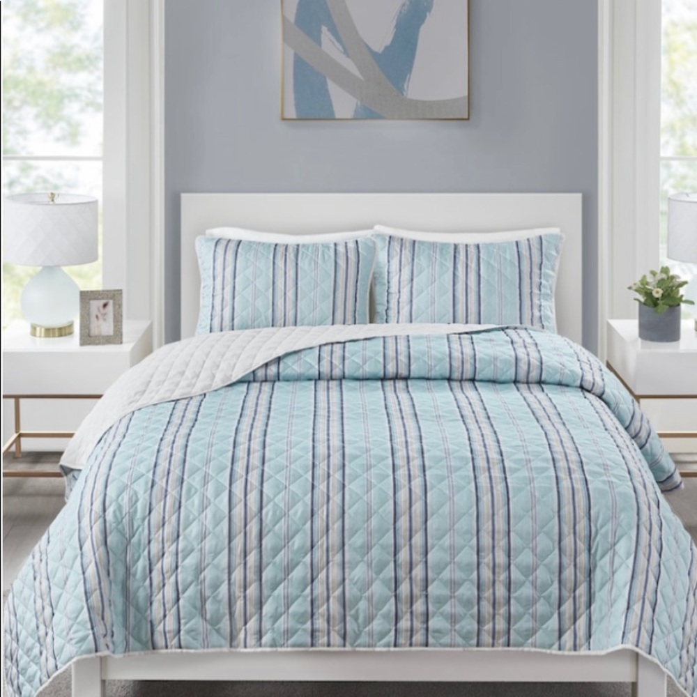 Madison Park Quilt and Sham set!